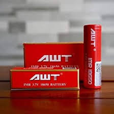 AWT 18650 Red HighDrain 3000mAh 40A Vape Battery