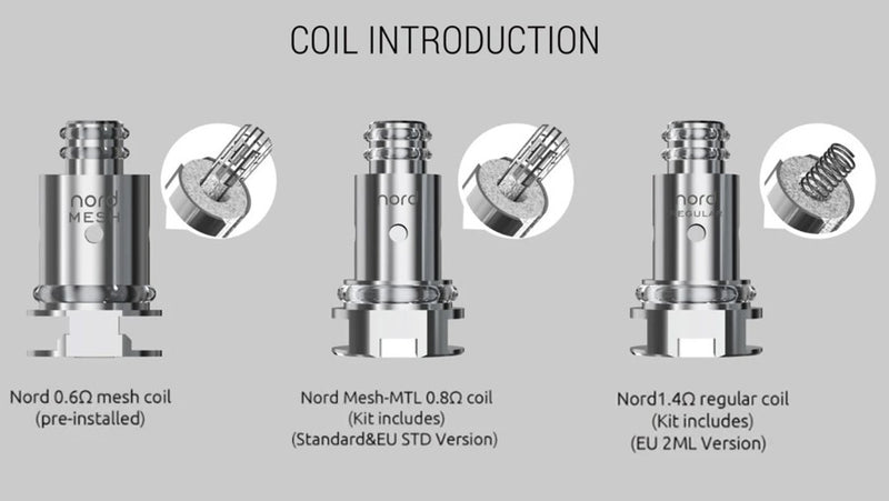 Smok Nord Coil (5/pack)